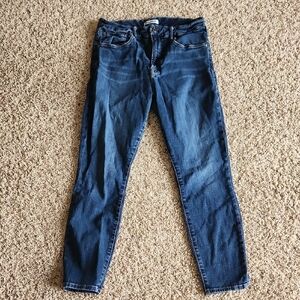 Good American - Dark Blue Skinny Jeans - W12/L31